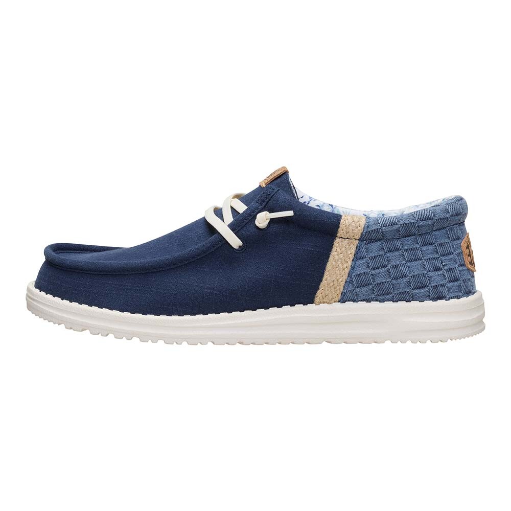 Wally Funk Summer Stitch Navy Blazer/Multi