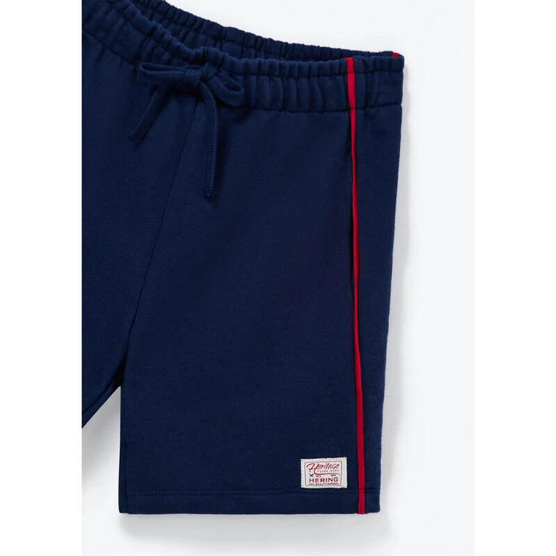 BERMUDA MASC AZUL ESCURO