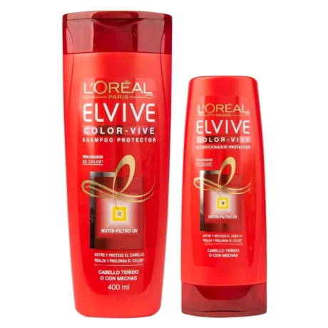 PACK SHAMPOO ELVIVE 400 ML COLORVIVE+ACONDICIONADOR 200 ML PACK SHAMPOO ELVIVE 400 ML COLORVIVE+ACONDICIONADOR 200 ML