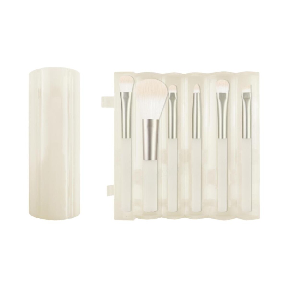 Set brochas de maquillaje - beige 