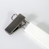 PERCHA BLANCO C/GANCHO 32X12.5CM 3PZAS Unica