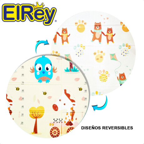 Alfombra Antigolpe 200x180 Colchoneta Plegable Bebé Jug009002-2