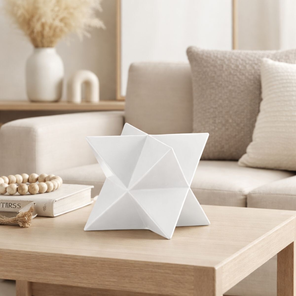 DECORACION GEOMETRIC VIASONO Blanco Medium 