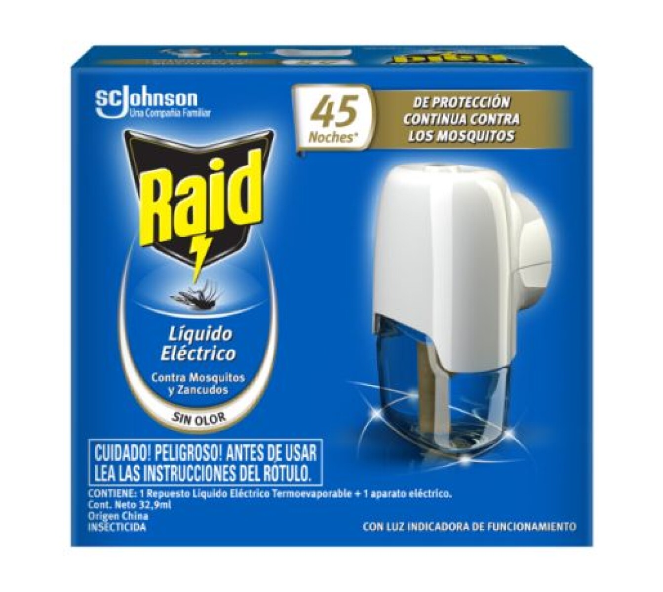Raid Aparato + Repuesto 45 Noches 