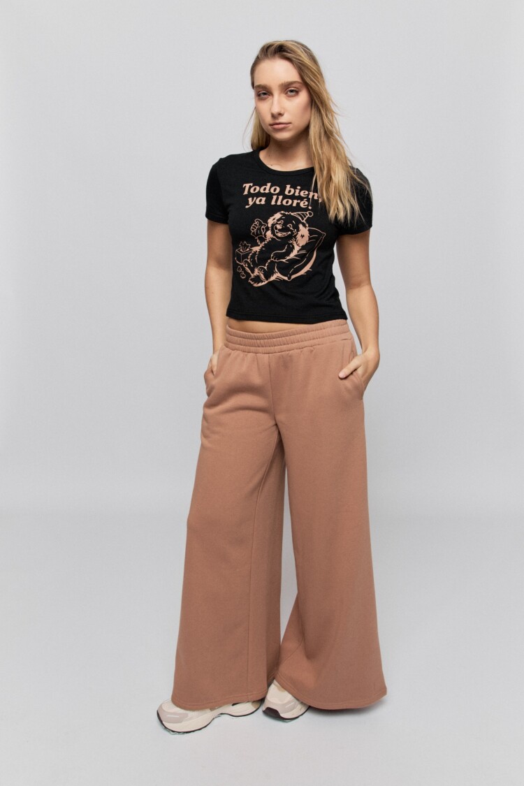 REMERA LLORADERA Negro