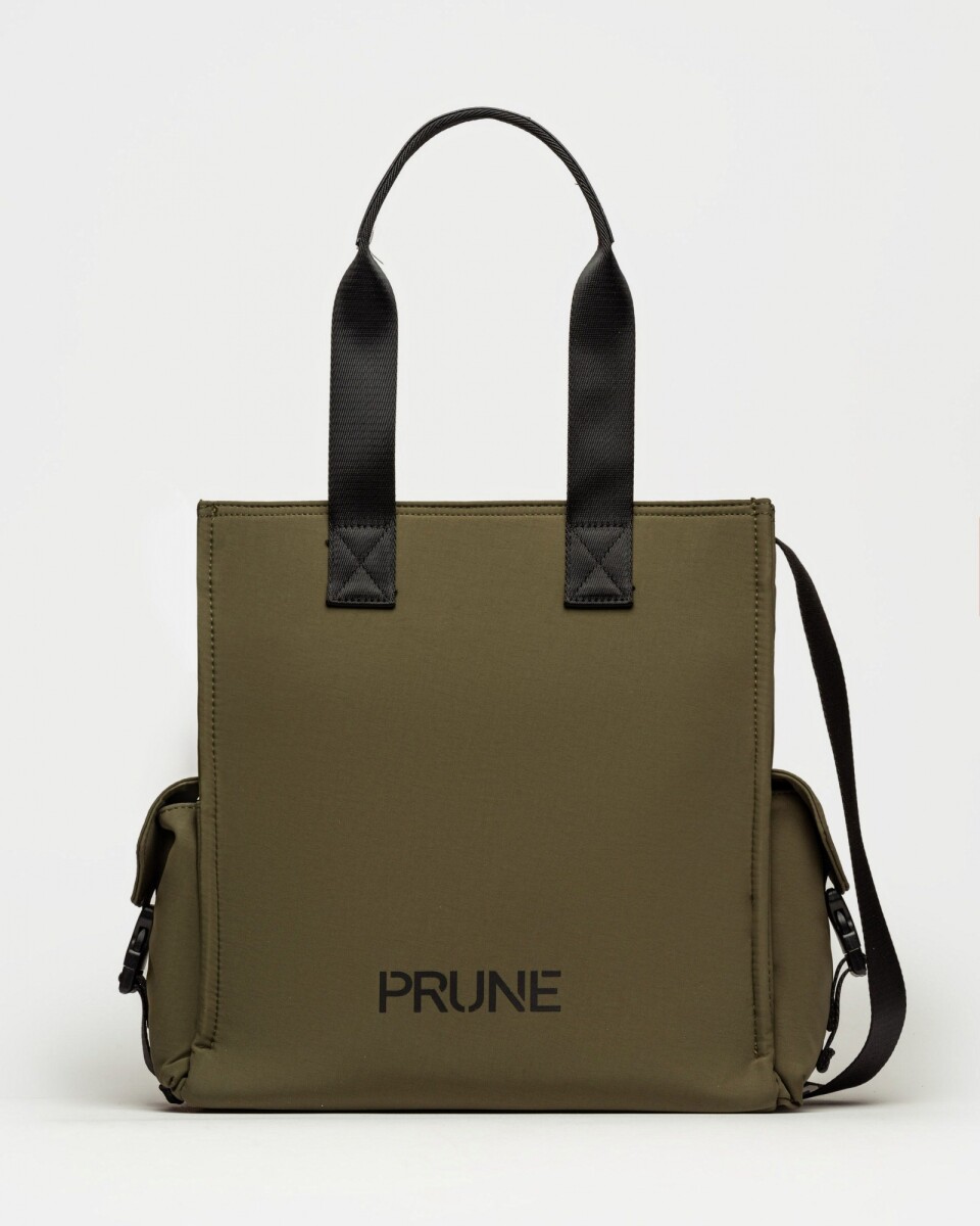 Cartera al hombro Flight en Nylon - Verde 