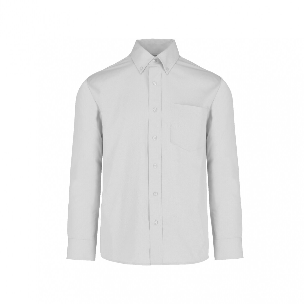Camisa gabardina manga larga - Blanco 