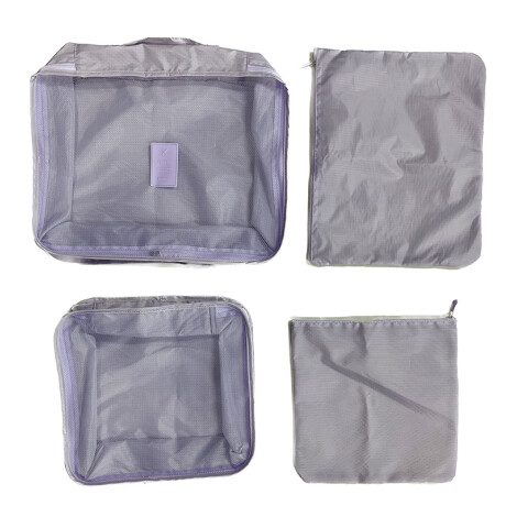 Organizador de tela 4pcs lila