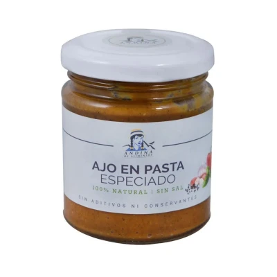 Ajo En Pasta Especiado Andina 160g Ajo En Pasta Especiado 160g