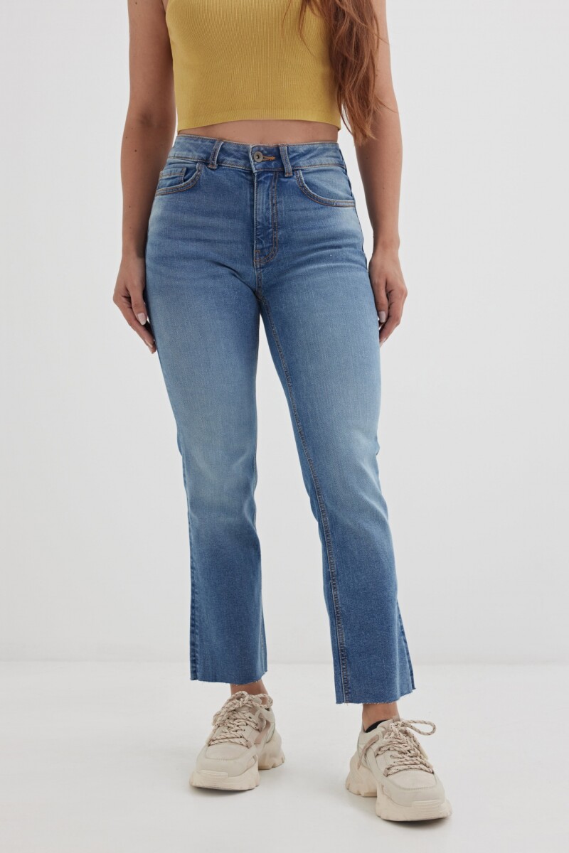 Pantalón de jean flared JEAN MEDIO
