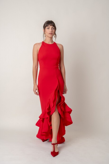 VESTIDO BETSY Rojo