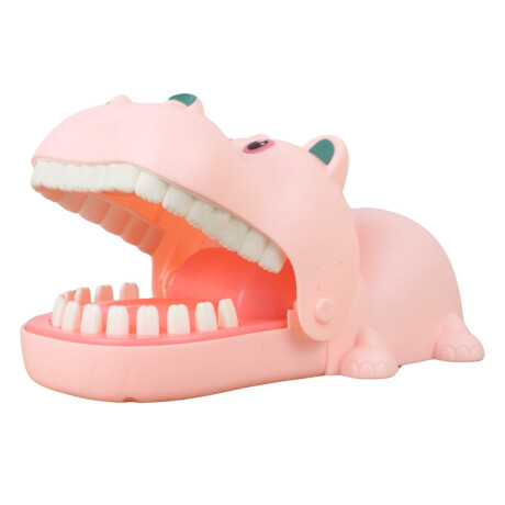 Juego de apretar dientes Hipopotamo mordedor Juego de apretar dientes Hipopotamo mordedor