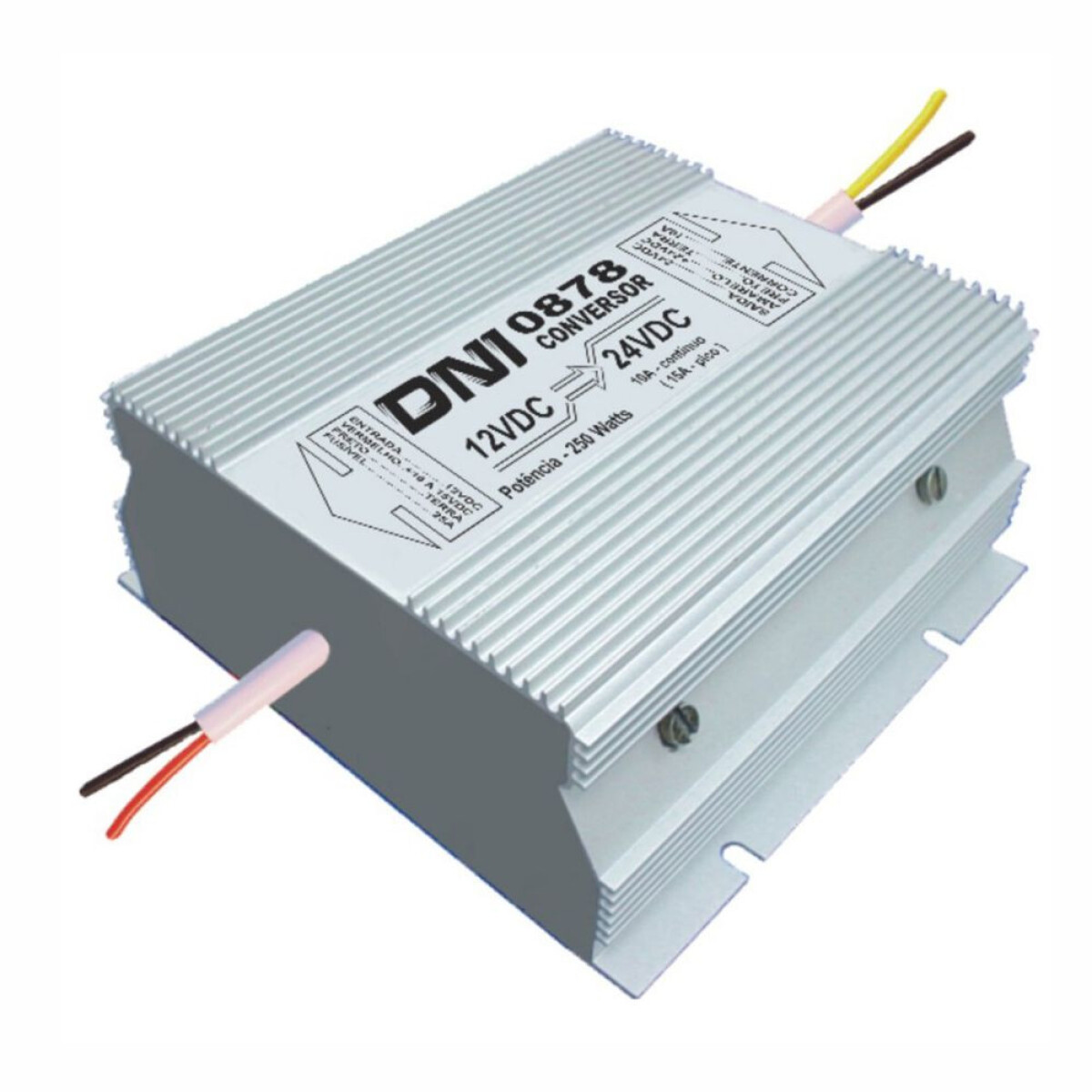 RELAY - CONVERTIDOR CORR.12 A 24V 250W-15 PICO DNI 