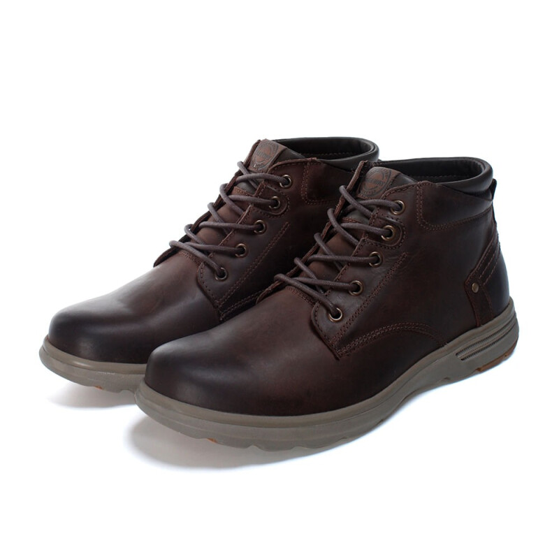 Bota de Hombre Freeway Bump Casual Marrón Chocolate