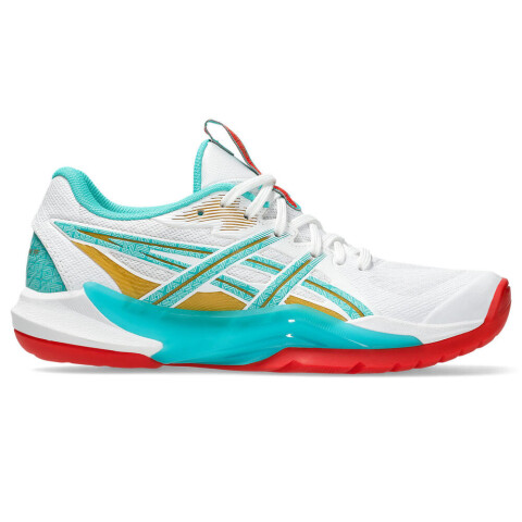 Zapatillas Vóley Powerbreak Ff Mujer White/sea Glass
