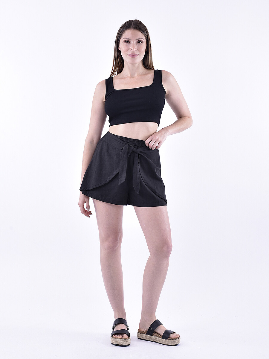 SHORT MORENA - NEGRO 
