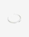 Pulseras Rígidas Metal Pulsera Metal Rígida - Plateado