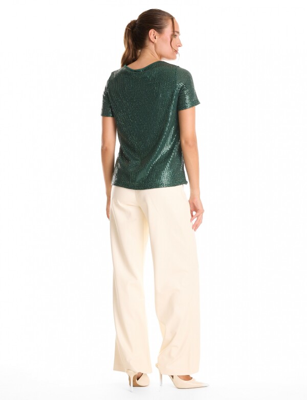 Blusa Lentejuelas VERDE