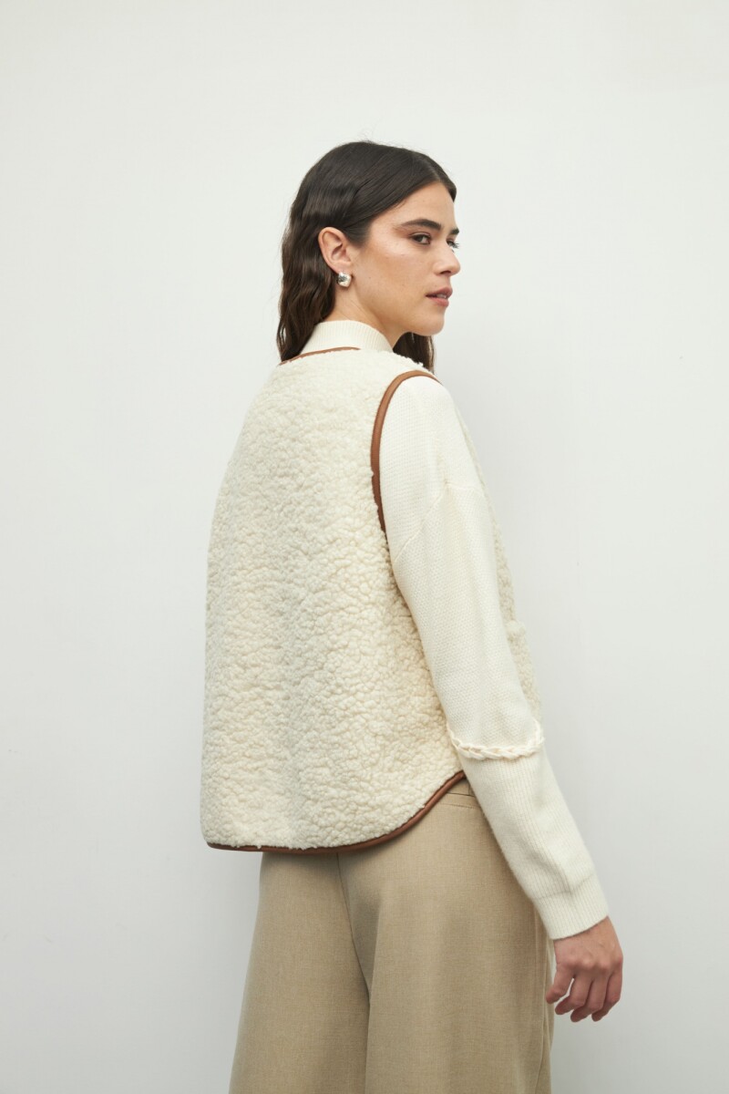 CHALECO ALDEN Hueso