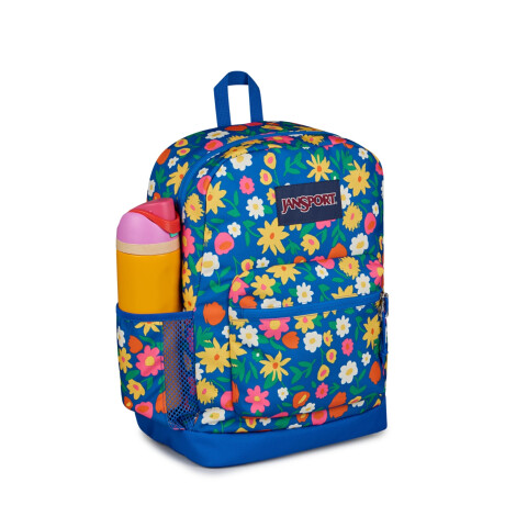 Mochila Escolar p/ Laptop Jansport Cross Town Plus Original Flower Market