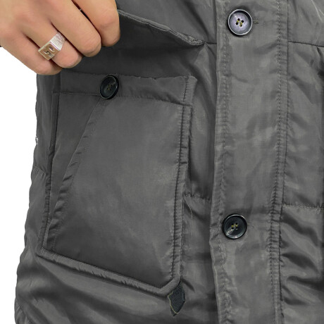 Campera Parka De Hombre Uzspace C/ Capucha Invierno Campera Parka De Hombre Uzspace C/ Capucha Invierno