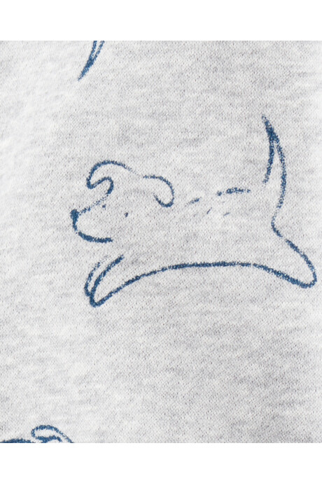 Pantalón deportivo de algodón, diseño perros Sin color