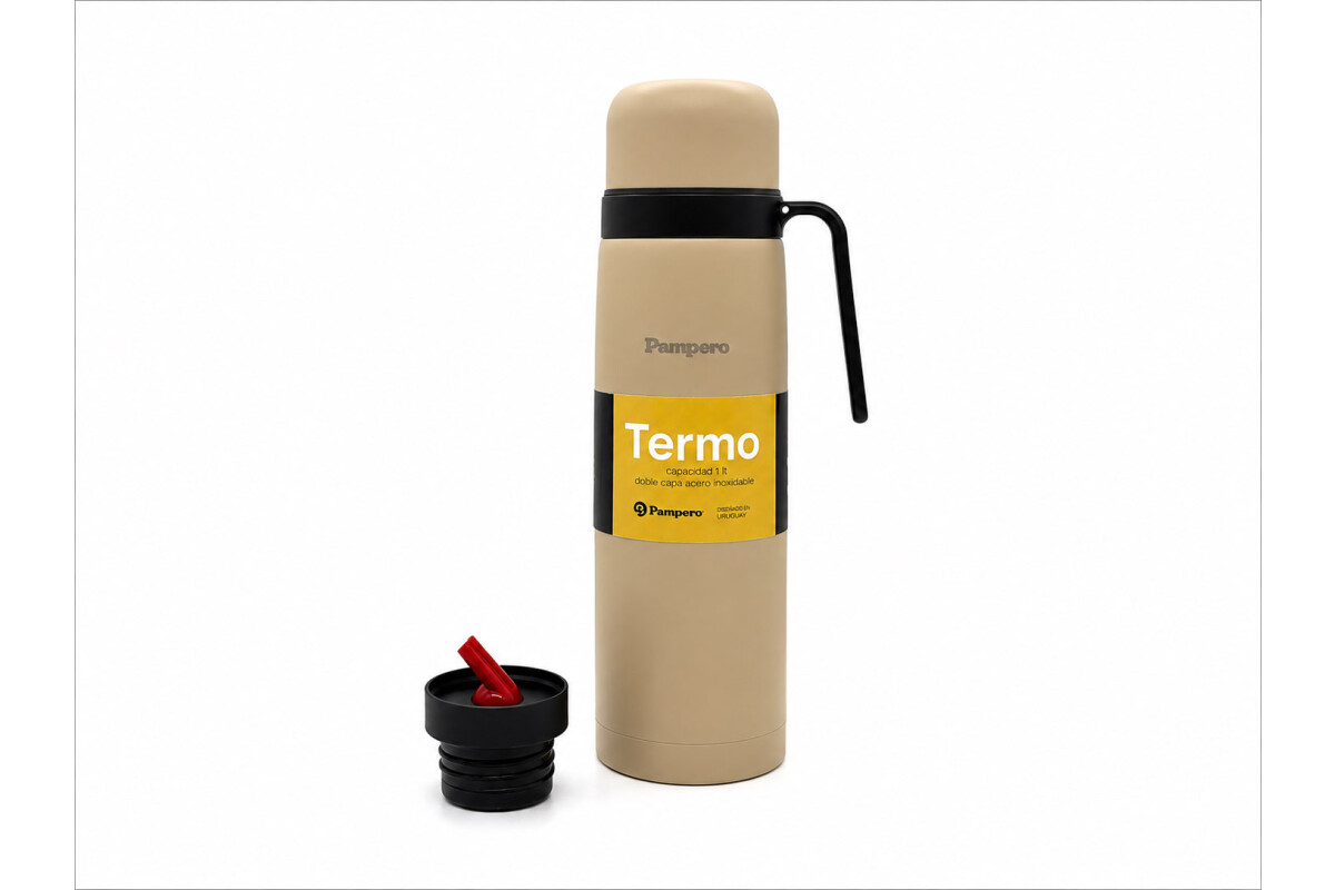 TERMO MANIJA RIGIDA 1LT 9023 Beige