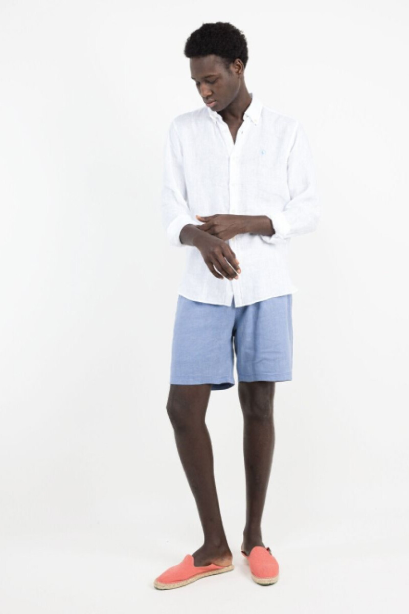 Camisa Lino El Ganso Blanca