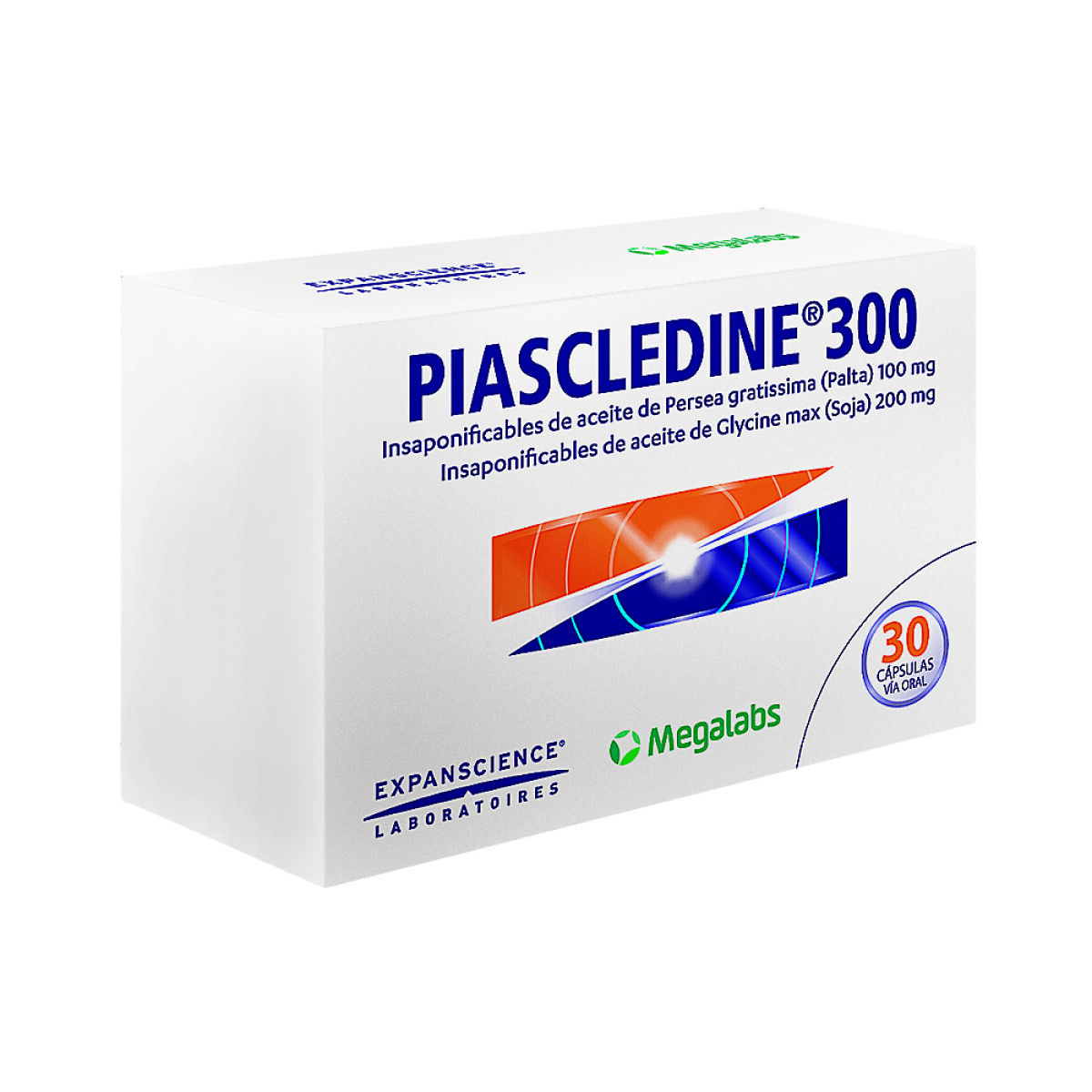 Piascledine 300 mg 30 cápsulas 