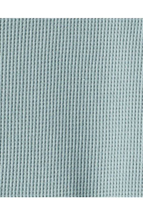 Set dos piezas de algodón, pantalón y remera, verde Sin color