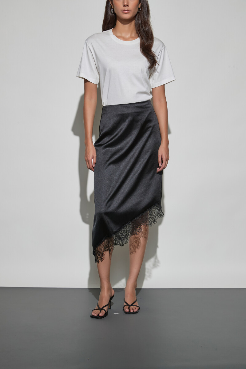POLLERA IROSA - NEGRO 