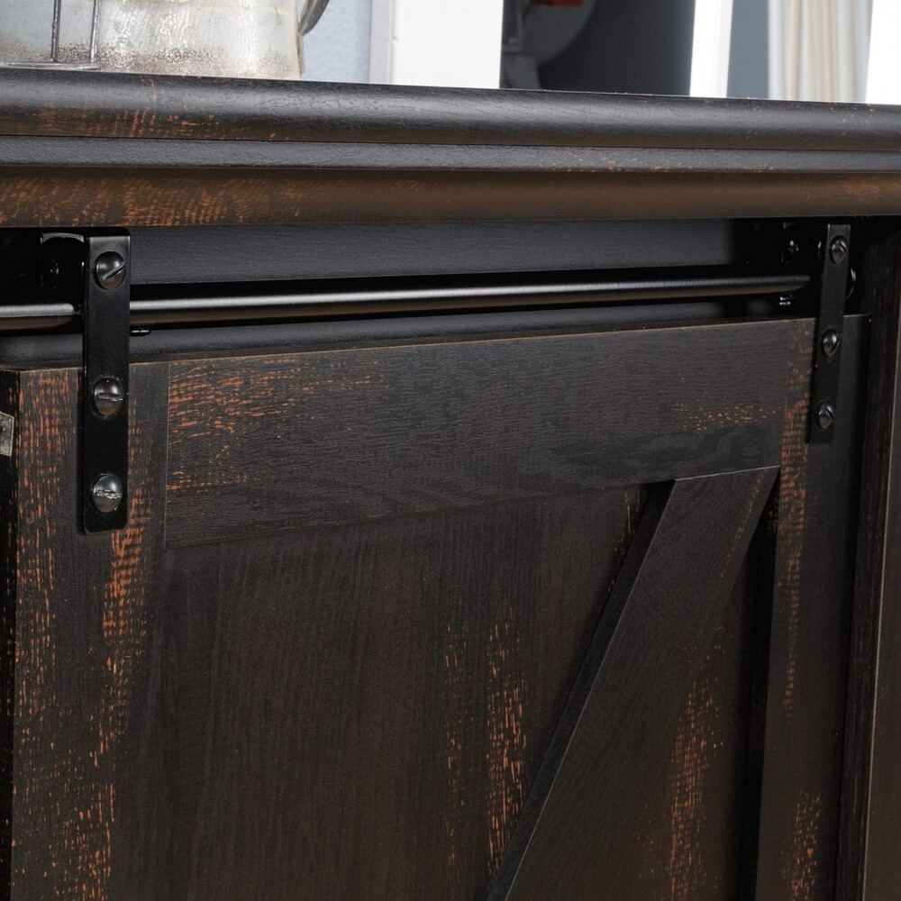 Rack para tv 70" Puertas Corredizas - Sauder - Dakota Pass Rack para tv 70" Puertas Corredizas - Sauder - Dakota Pass