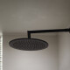 GRIFERIA BRAZO DE DUCHA 40 CM NEGRO MATE LINEA ESTANDAR NEGRO