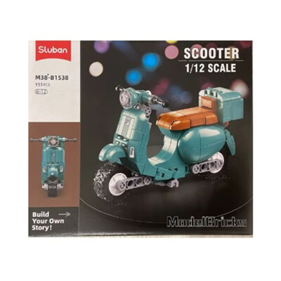 Moto Bloques Model Bricks 1/12 151 piezas Sluban Moto Bloques Model Bricks 1/12 151 piezas Sluban