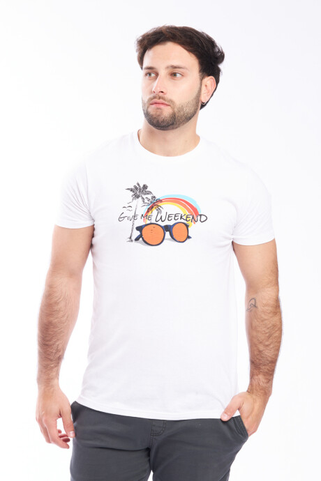 T-SHIRT ARTESA 422 Blanco