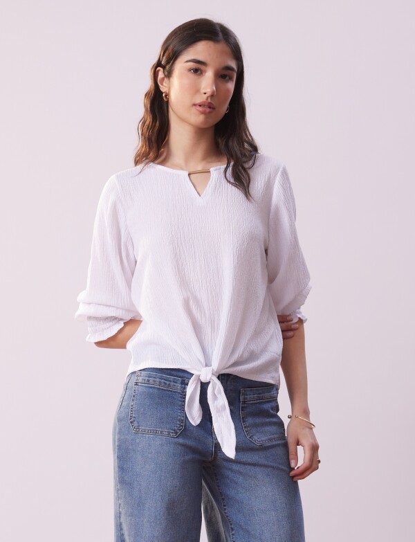 Blusa Nudo BLANCO