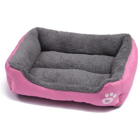 Cama Para Perro Mediano Tamaño L Rosa