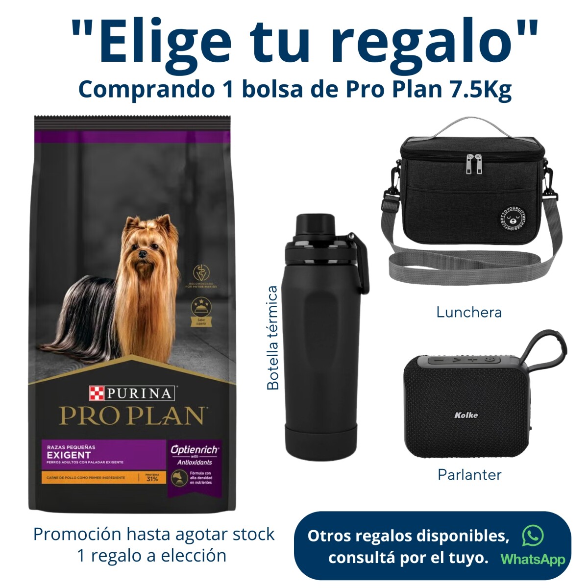 Pro Plan Exigente Perro Pequeño 7.5kg 