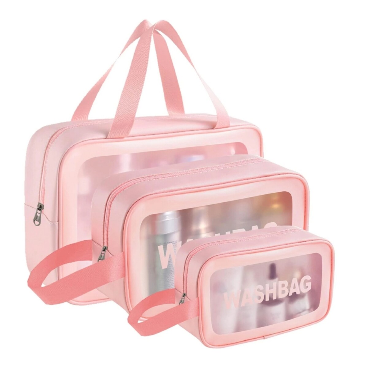Organizador impermeable para valija WASHBAG - Rosa 