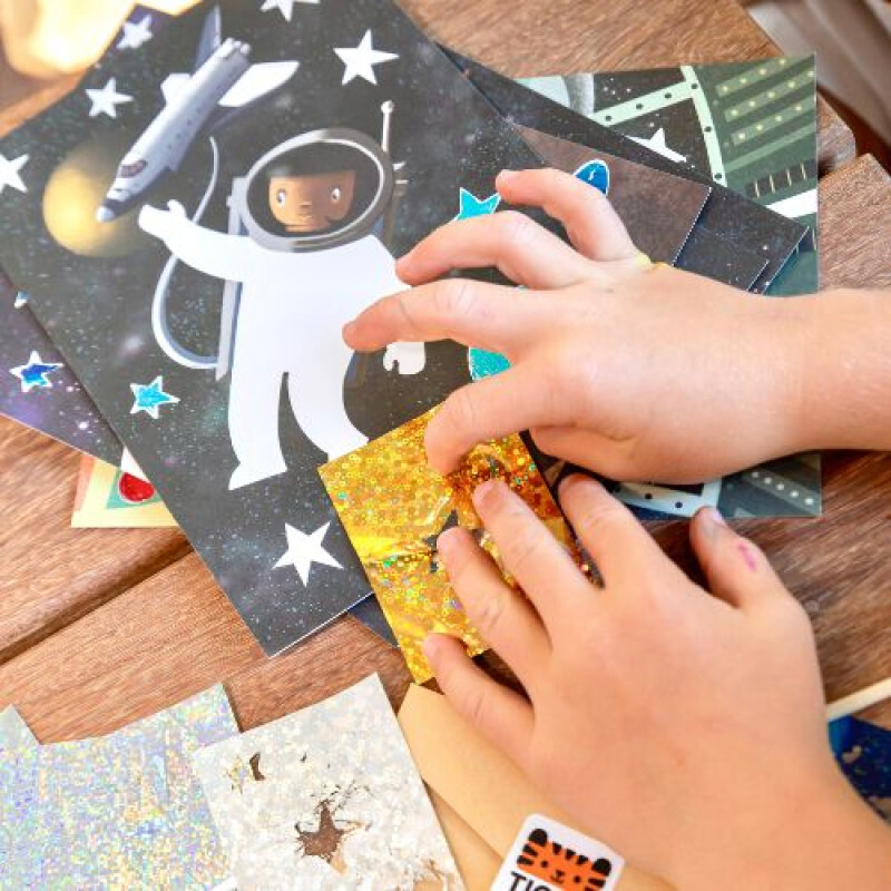 Arte con foil- aventuras espaciales Arte Con Foil- Aventuras Espaciales