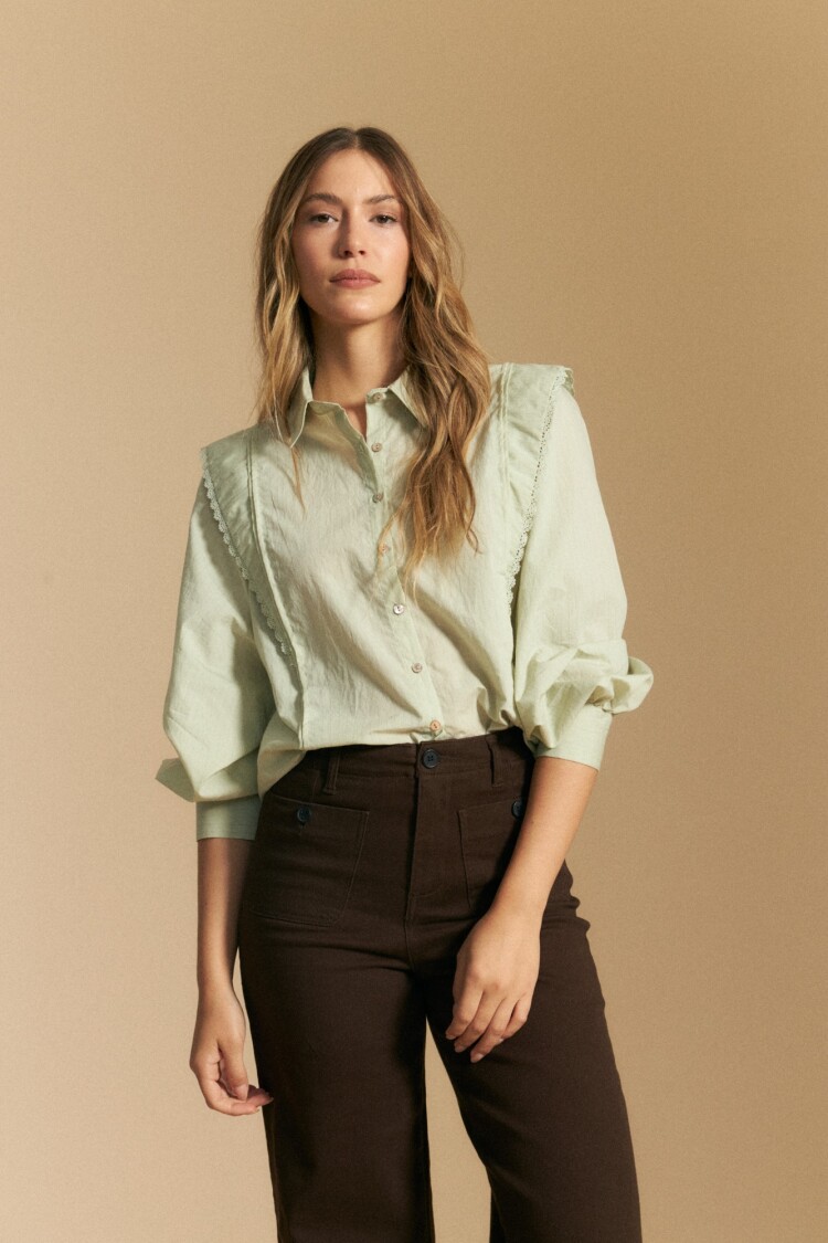 CAMISA CLARA Pistacho