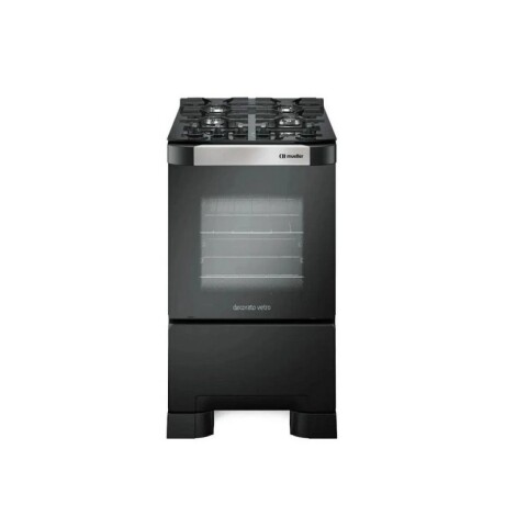 COCINA ELDOM DECORATO VETRO NEGRO 4 HORNALLAS COCINA ELDOM DECORATO VETRO NEGRO 4 HORNALLAS