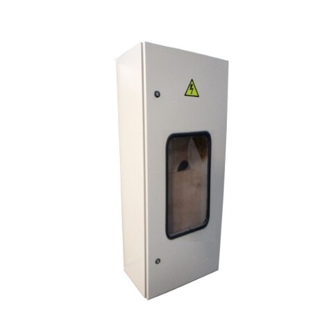 GABINETE METAL P/4 MEDIDORES TRIFASICO CORTE 100A RST+N+T GABINETE METAL P/4 MEDIDORES TRIFASICO CORTE 100A RST+N+T