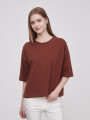 Remera Ahrnia Chocolate