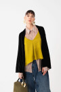 KIMONO EN VELVET Negro