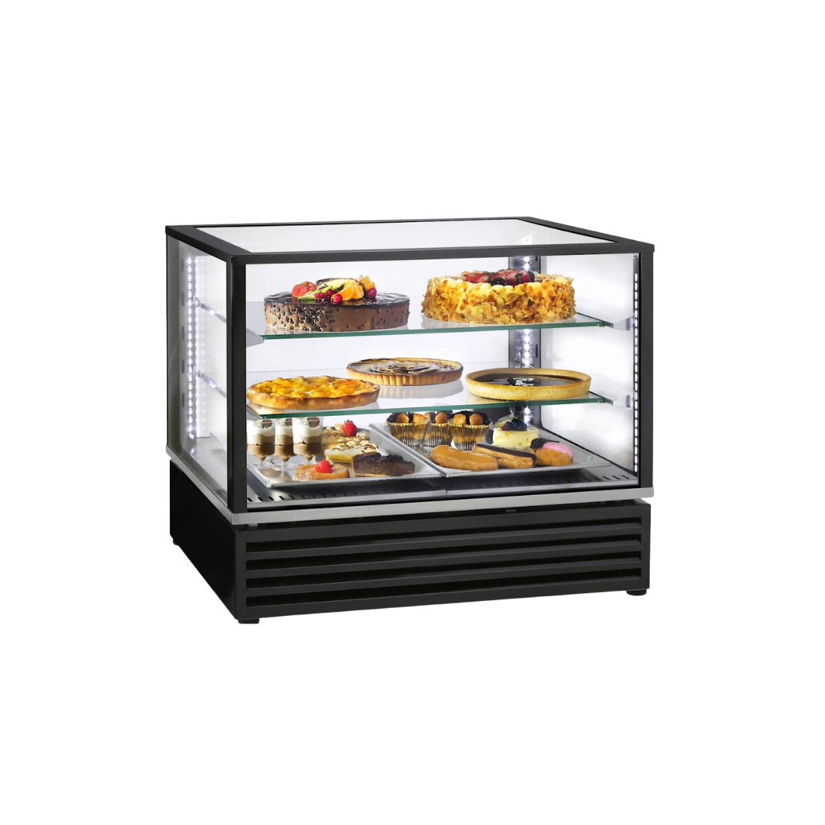 Vitrina Refrigerada de Mesa 3 Estantes 