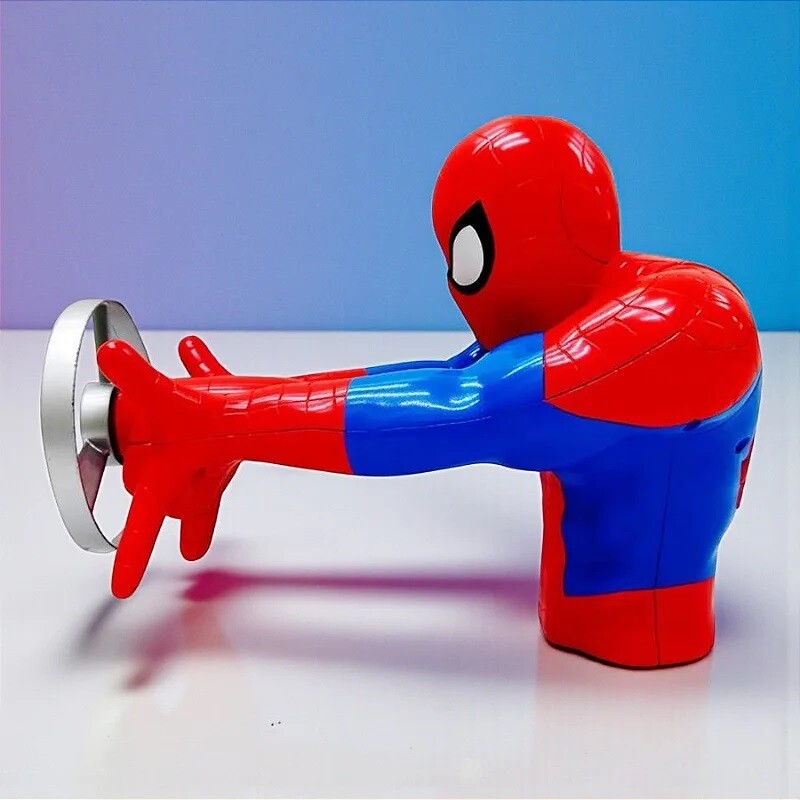 Lanzador de Discos Spider-Man 22 x 20 x 14,5 cm LANZADOR DE DISCOS SPIDERMAN 22 CM X 20 CM X 14.5 CM