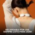 Masajeador de Cuello Colgante Eléctrico con Calor 5 Modos Color Blanco
