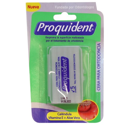 Cera para ortodoncia x5 Proquident Cera para ortodoncia x5 Proquident