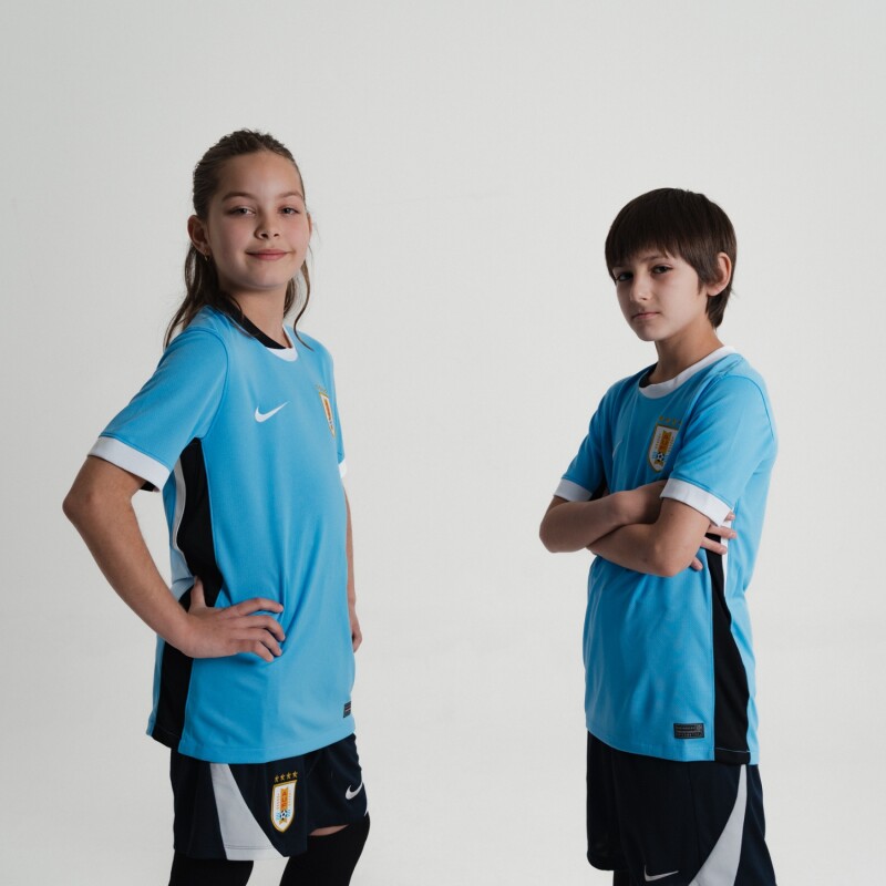 Remera AUF Stadium Camiseta Oficial de Niños Azul